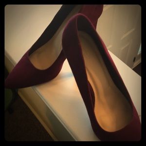 Wine Forever 21 heels